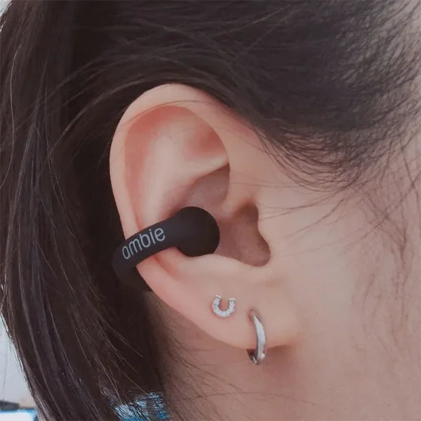 Arch Ambie Ear Cuffs | Bone Conduction Earbuds Ear Cuffs | Best Quality Earbuds Black/white (with Box) (random Colors)